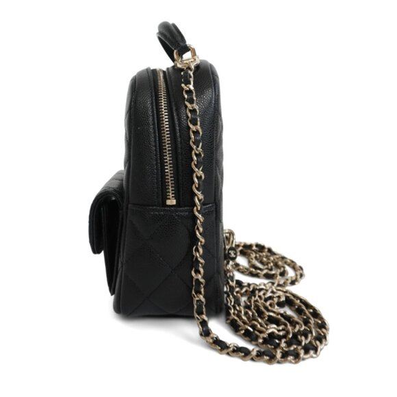 Chanel 2025 Classic Mini Backpack in black NEW AUTHENTIC - Picture 4 of 8